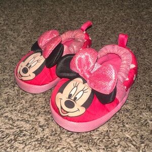 Disney Minnie Mouse Pink Slippers for Kids